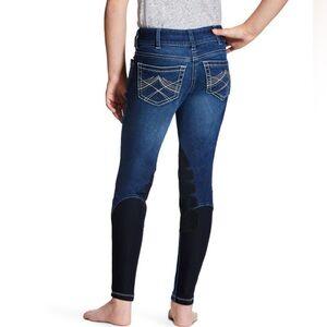 Ariat Whipstitch Breech Front‎ Zip Knee Patch Breech